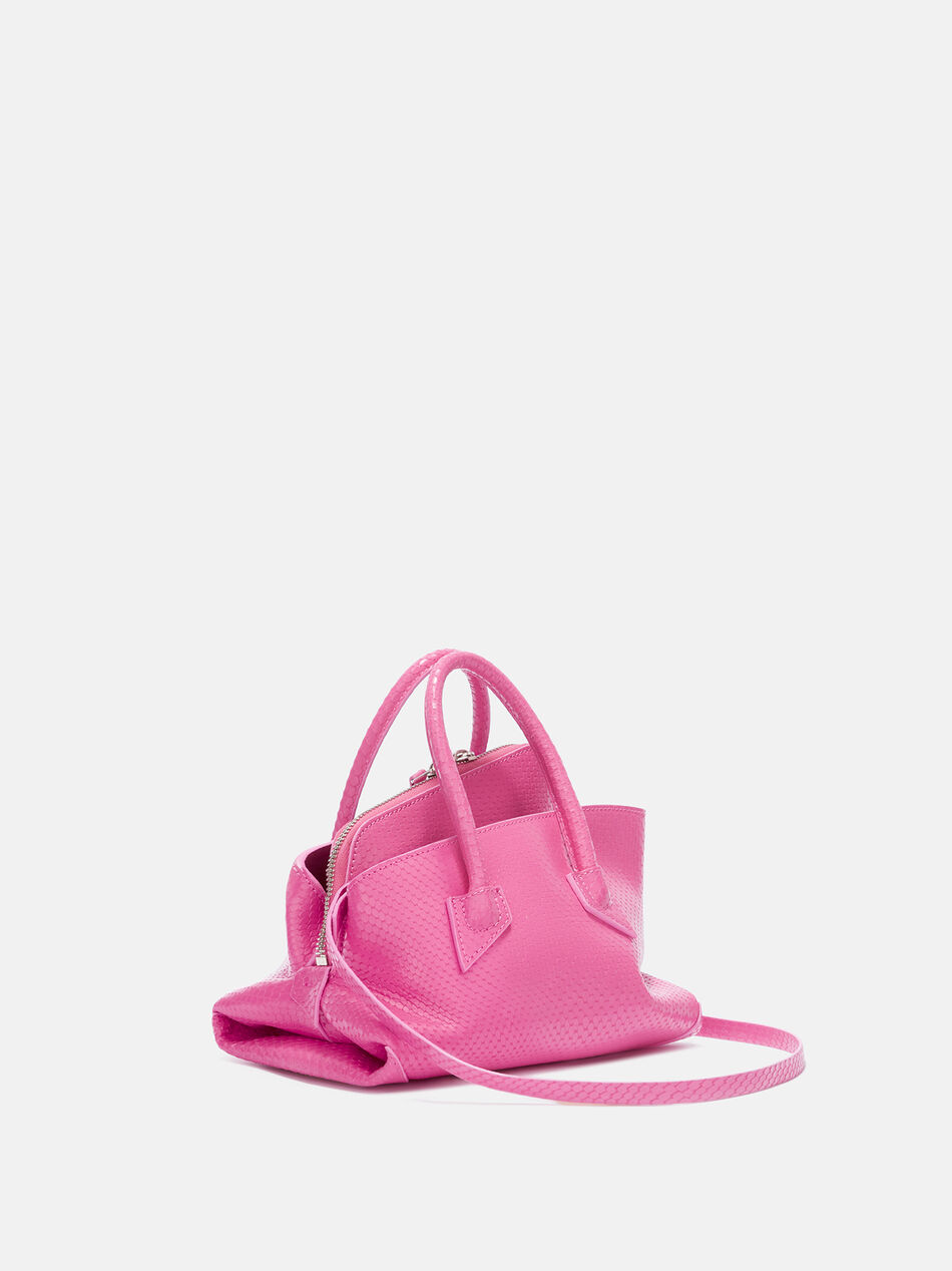 THE ATTICO ''La Passeggiata Mini'' fuchsia top handle FUCHSIA 260WAH00063LBT003PR008