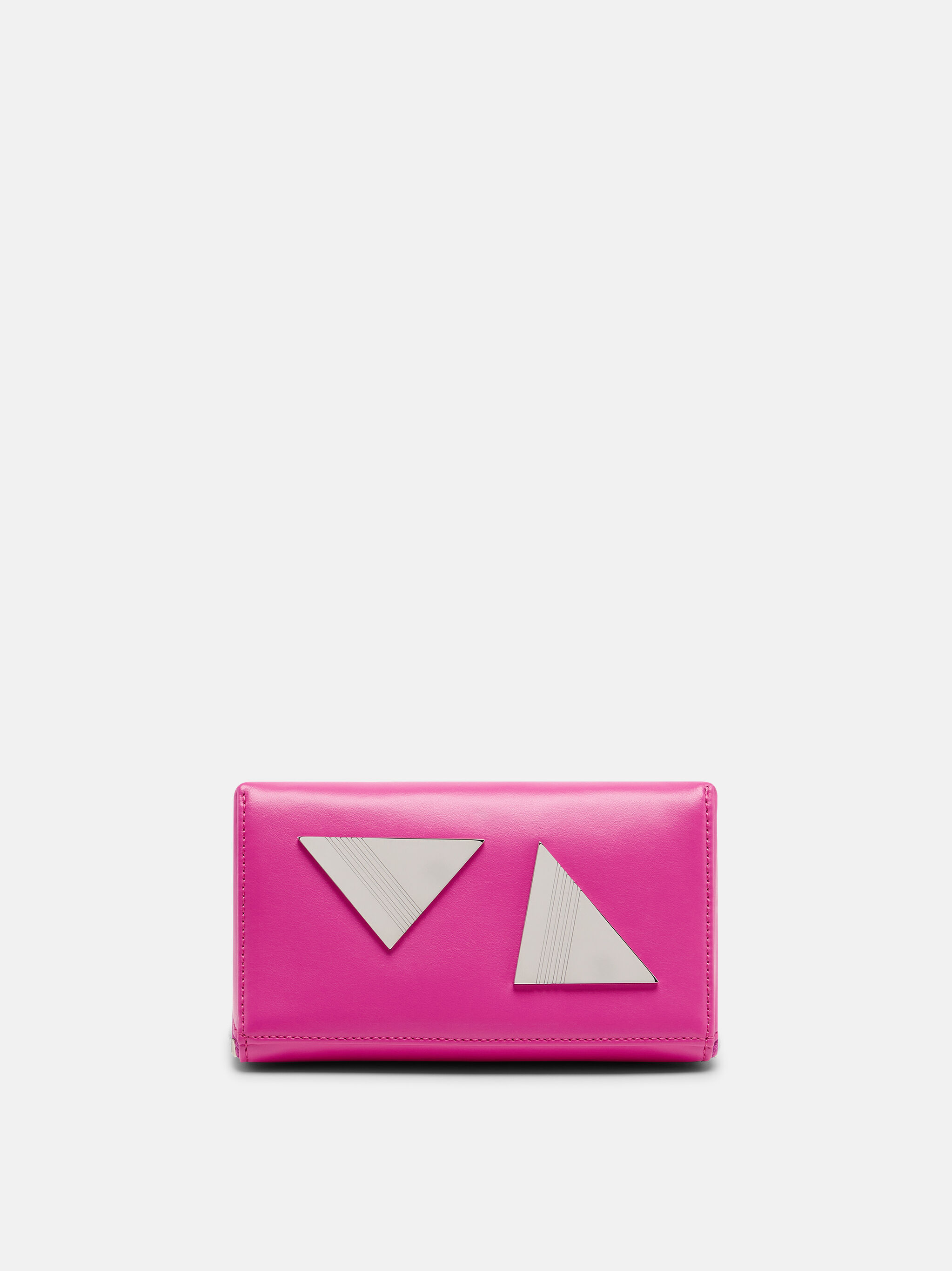 pink small handbag