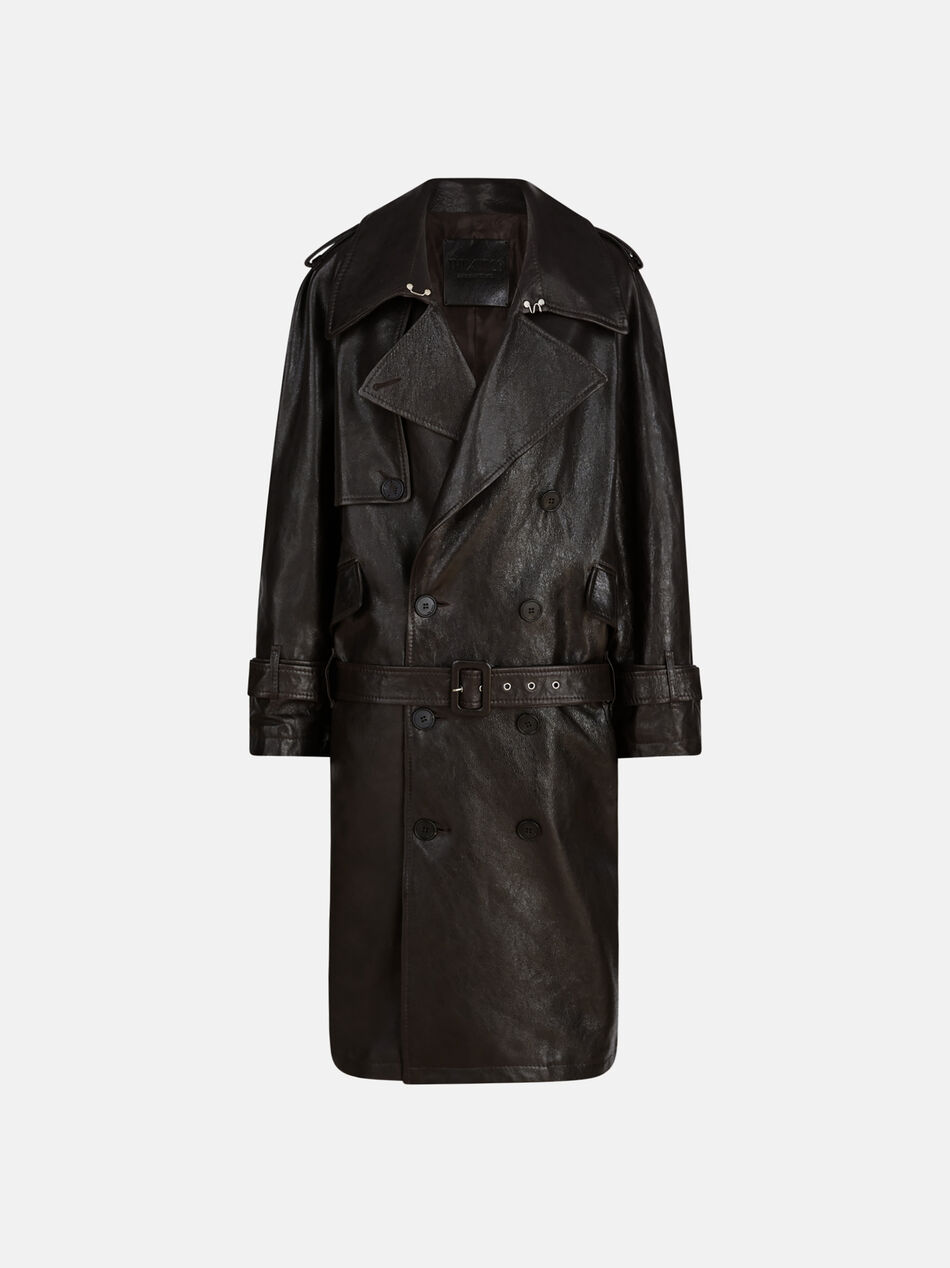 THE ATTICO Dark brown trench DARK BROWN 251WCC00085LBT137AA204