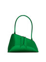 THE ATTICO "Sunrise" emerald shoulder bag  236WAH42PU01028