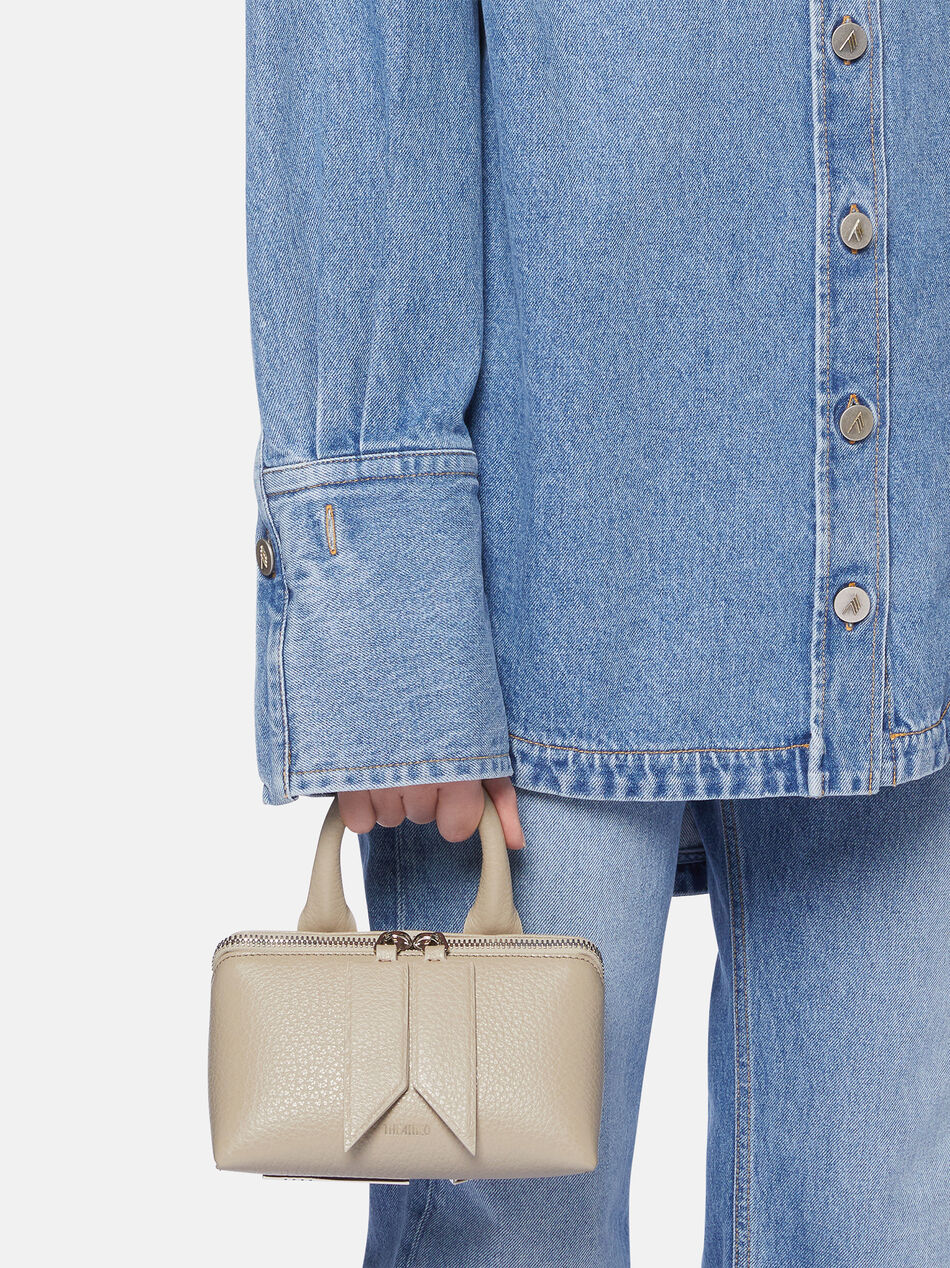 THE ATTICO ''Friday'' sand mini bag  Sand 250WAH00002LBT117AA852