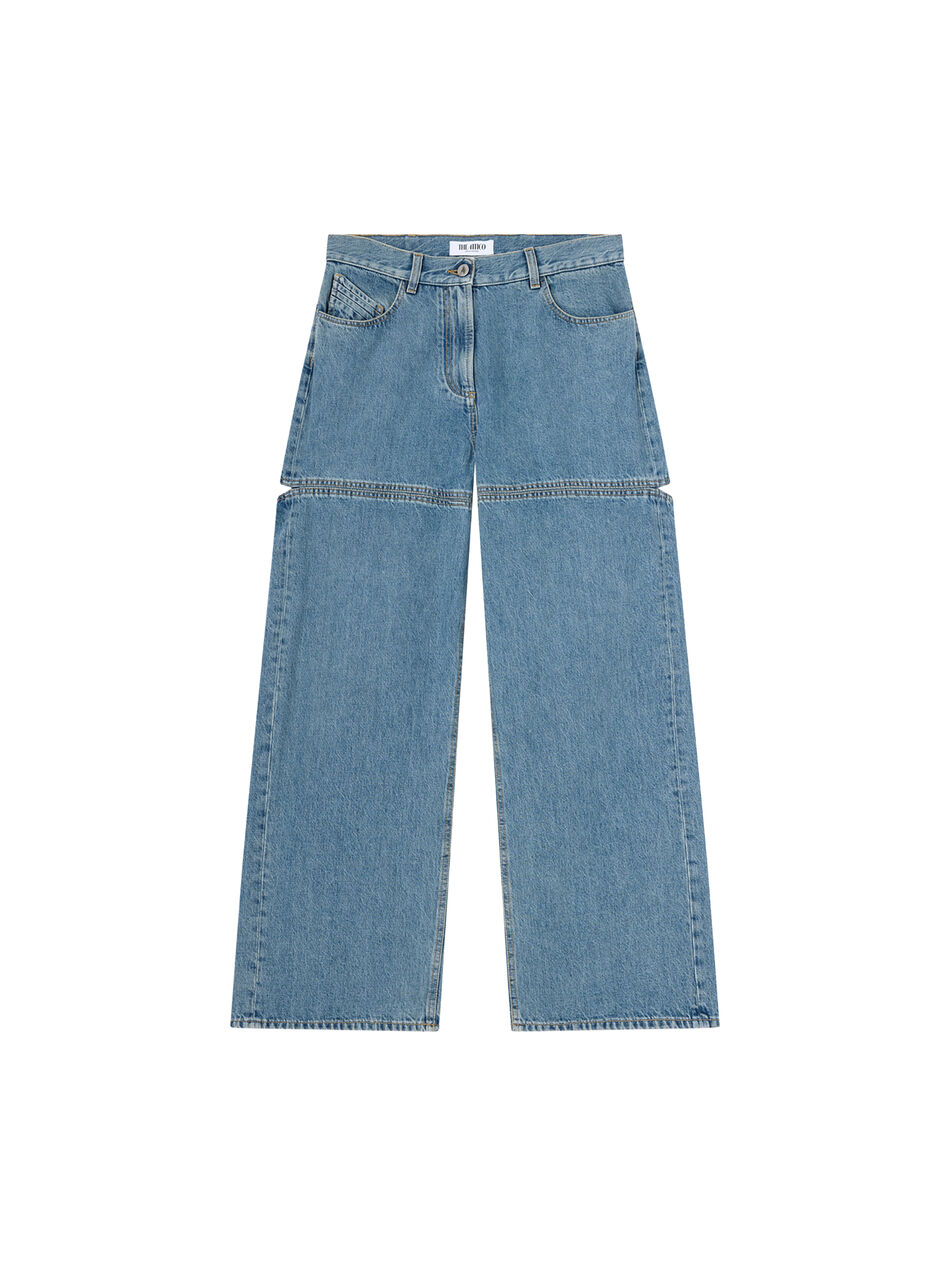 THE ATTICO Sky blue long pant SKY BLUE 260WCP00277DDD116AA024