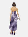 THE ATTICO ''Melva'' purple long dress PURPLE 236WCW69V065P035