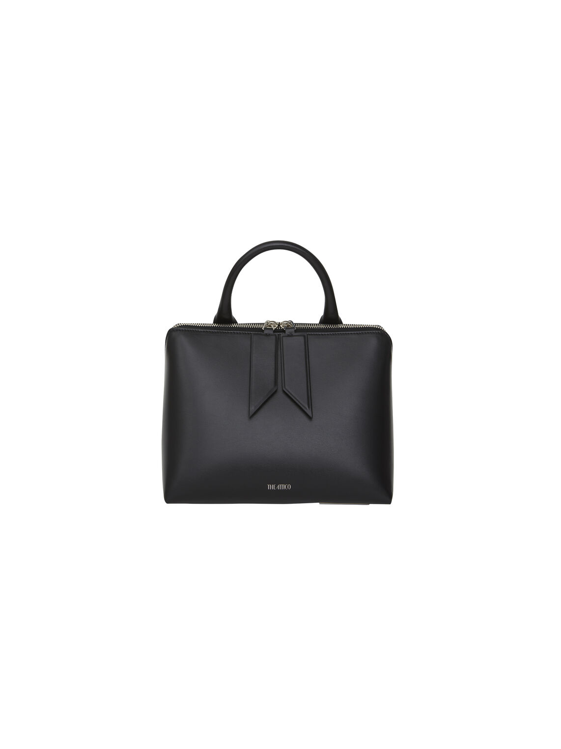 THE ATTICO ''Monday'' black large daytime bag 7