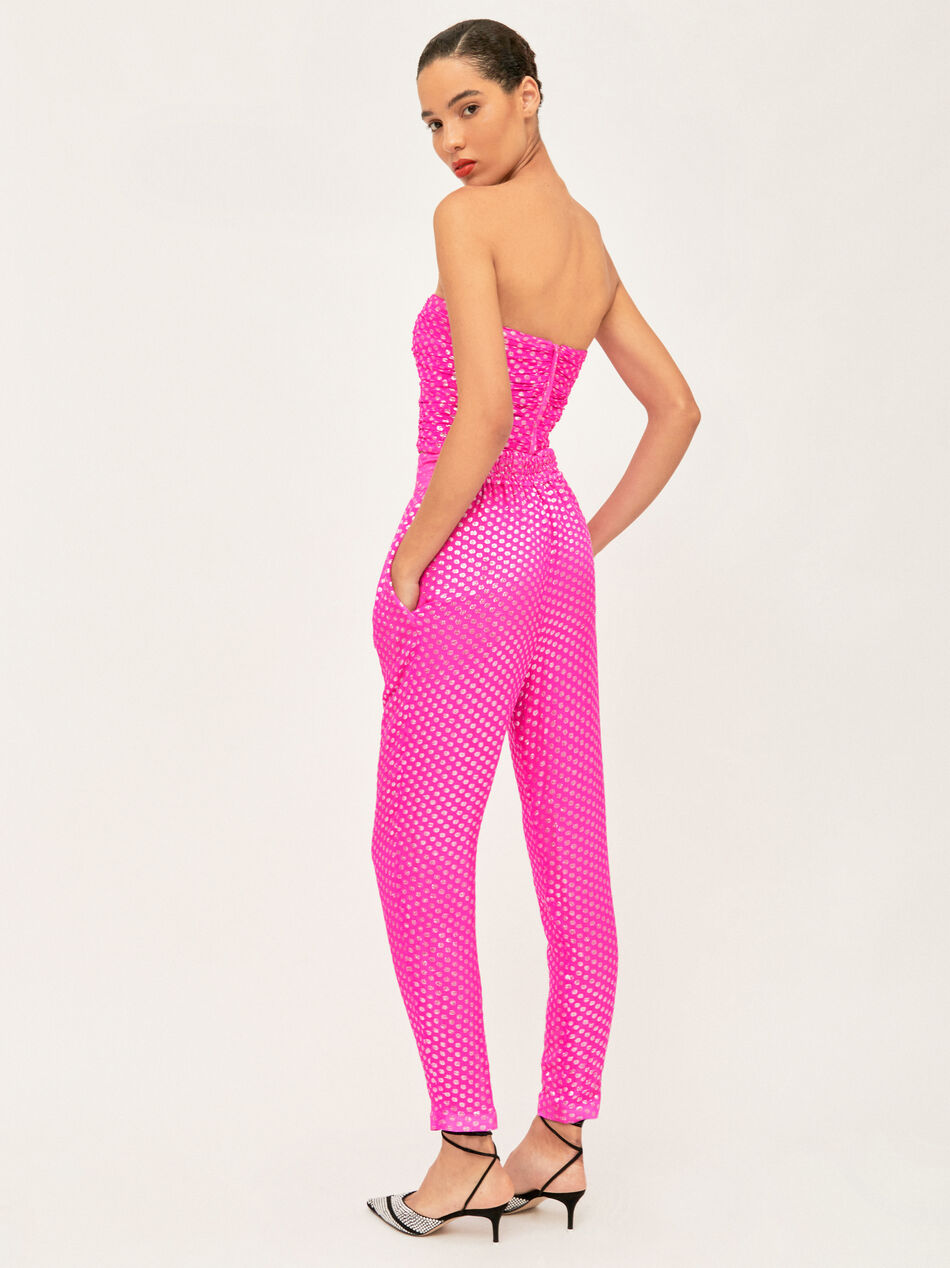 The Attico Pants Fuchsia And Silver FUCHSIA/SILVER 201WCX05S001075