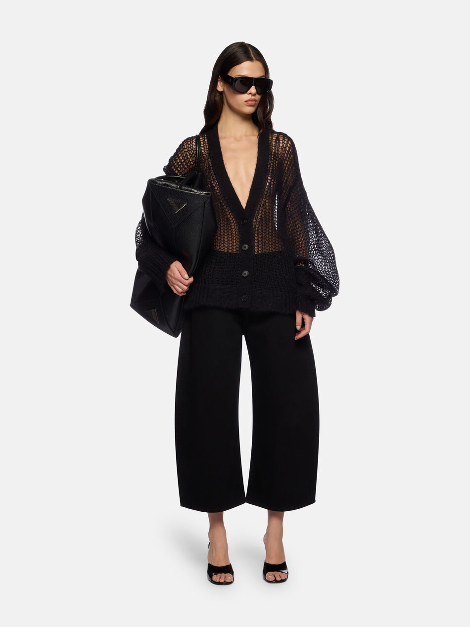 THE ATTICO Black cardigan Black 260WCD00011KMX002AA100