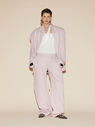 THE ATTICO Pale pink long pants Pale pink 246WCP177W049701
