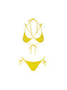 THE ATTICO Sunny yellow bikini  223WBB57PA21267