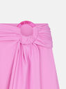 THE ATTICO Hot pink mini skirt BUBBLE GUM 233WBB75PA15266