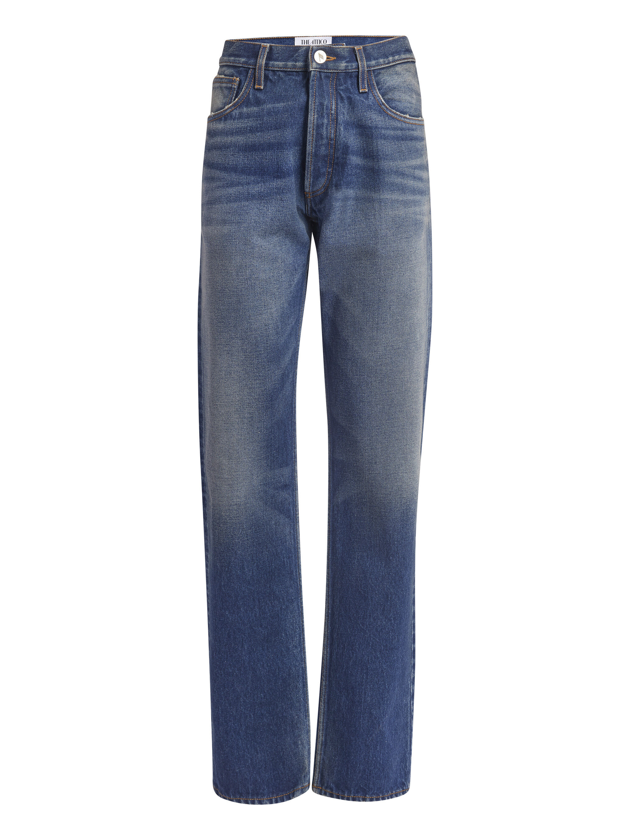 dark blue boyfriend jeans