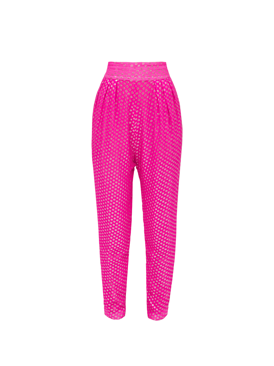 The Attico Pants Fuchsia And Silver FUCHSIA/SILVER 201WCX05S001075