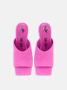THE ATTICO "Cheope'' fluo pink mule FLUO PINK 231WS634L007168