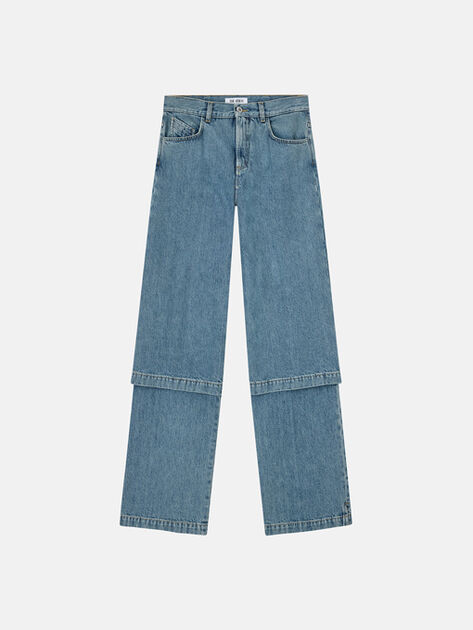 THE ATTICO Sky blue long pant SKY BLUE 260WCP00294DDD116AA024