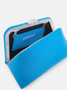 THE ATTICO ''Midnight'' turquoise mini clutch TURQUOISE 227WAH40L019014