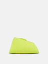THE ATTICO ''8.30PM'' fluo yellow oversized clutch  231WAH01L007153