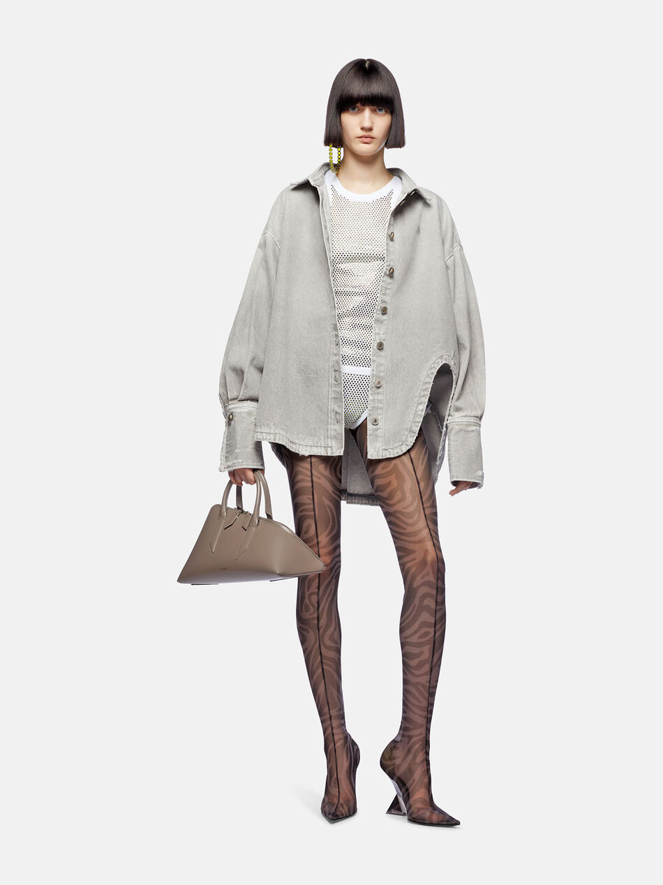 THE ATTICO ''Diana'' shirt jacket vintage grey Vintage grey 247WCB68D089733