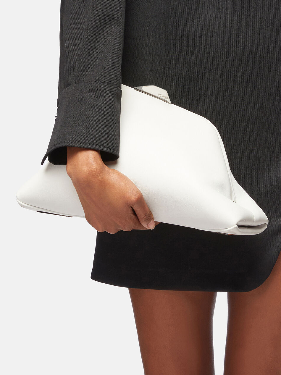 THE ATTICO ''Day Off'' white shoulder bag WHITE 246WAH49L001001