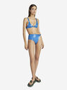 THE ATTICO Ocean blue metallic bikini  215WBB01E038241