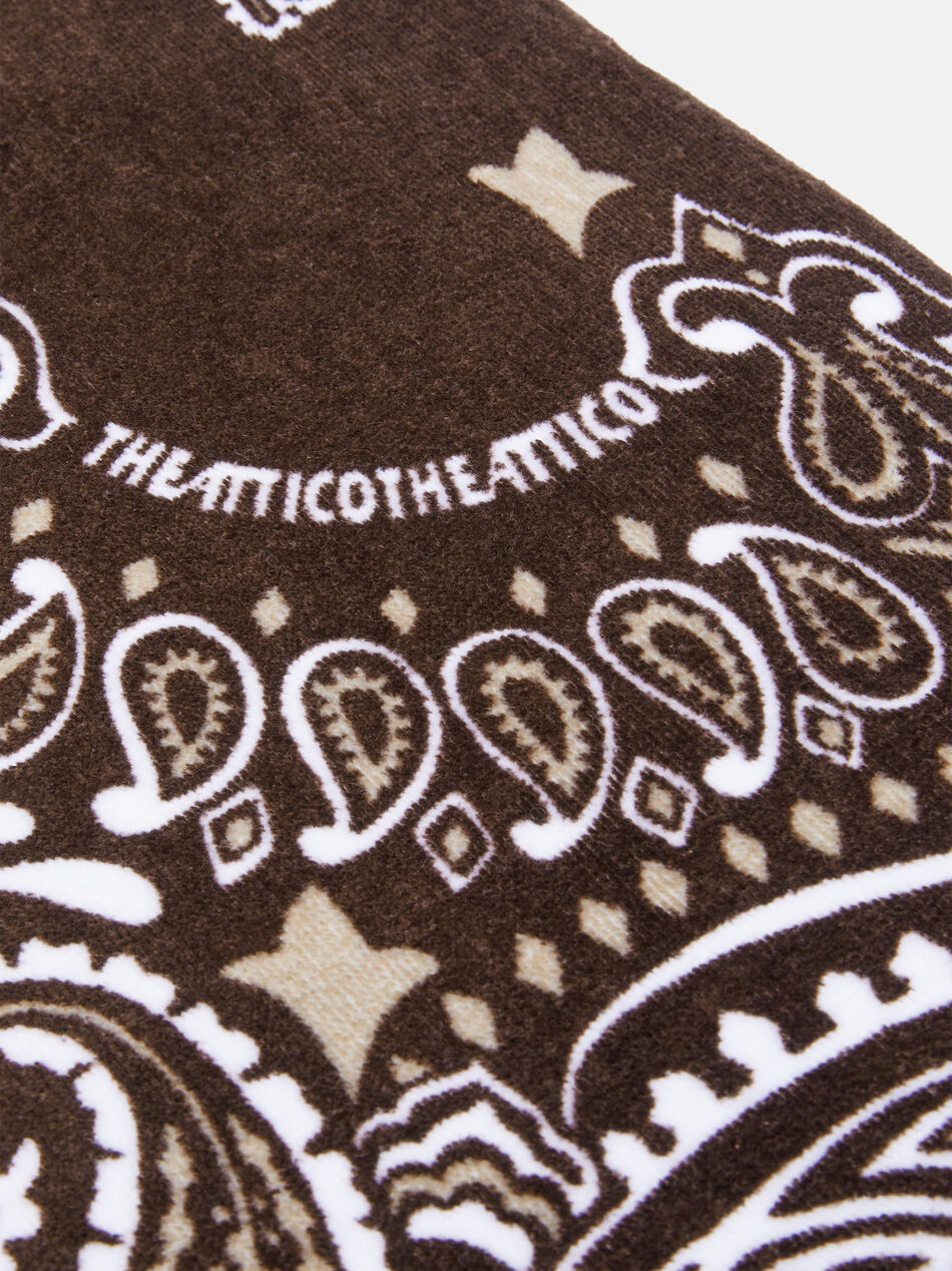 THE ATTICO Brown, beige and white towel Brown/biege/white SPEWOTH08XXX02825