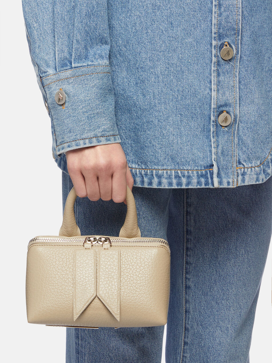 THE ATTICO ''Friday'' sand mini bag  Sand 250WAH00002LBT117AA852