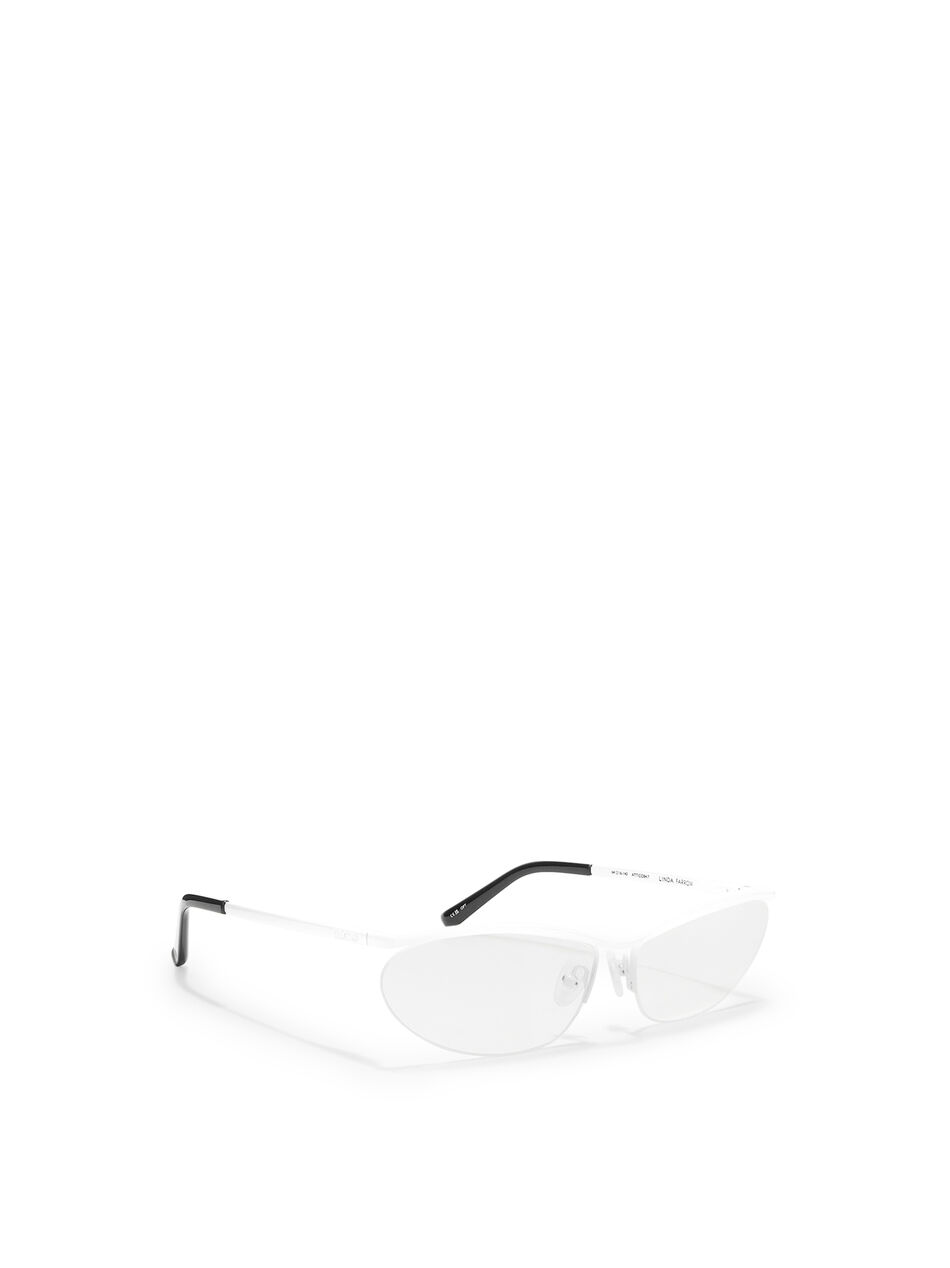 THE ATTICO White sunglasses White 260WAS00040MET008AA001