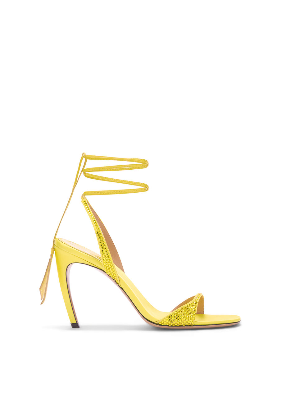 THE ATTICO ''Ora'' yellow sandal YELLOW 260WSH00899EEE106AA032