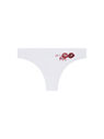 THE ATTICO Underwear white and burgundy White/Burgundy SPEWAB000099J050P821