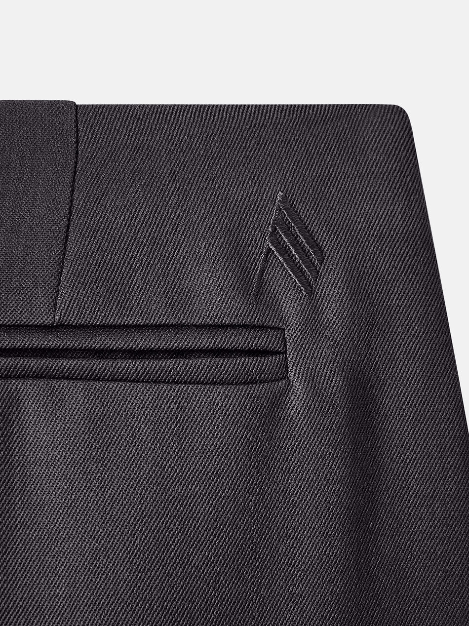 THE ATTICO Black long pants BLACK 247WCP182W046100