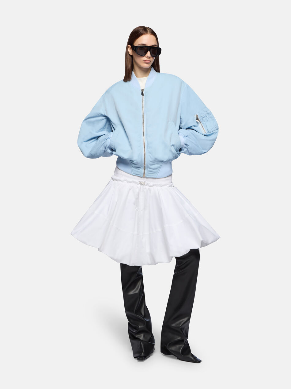 THE ATTICO ''Anja'' baby blue bomber BABY BLUE 260WCB00070PAA112OD135