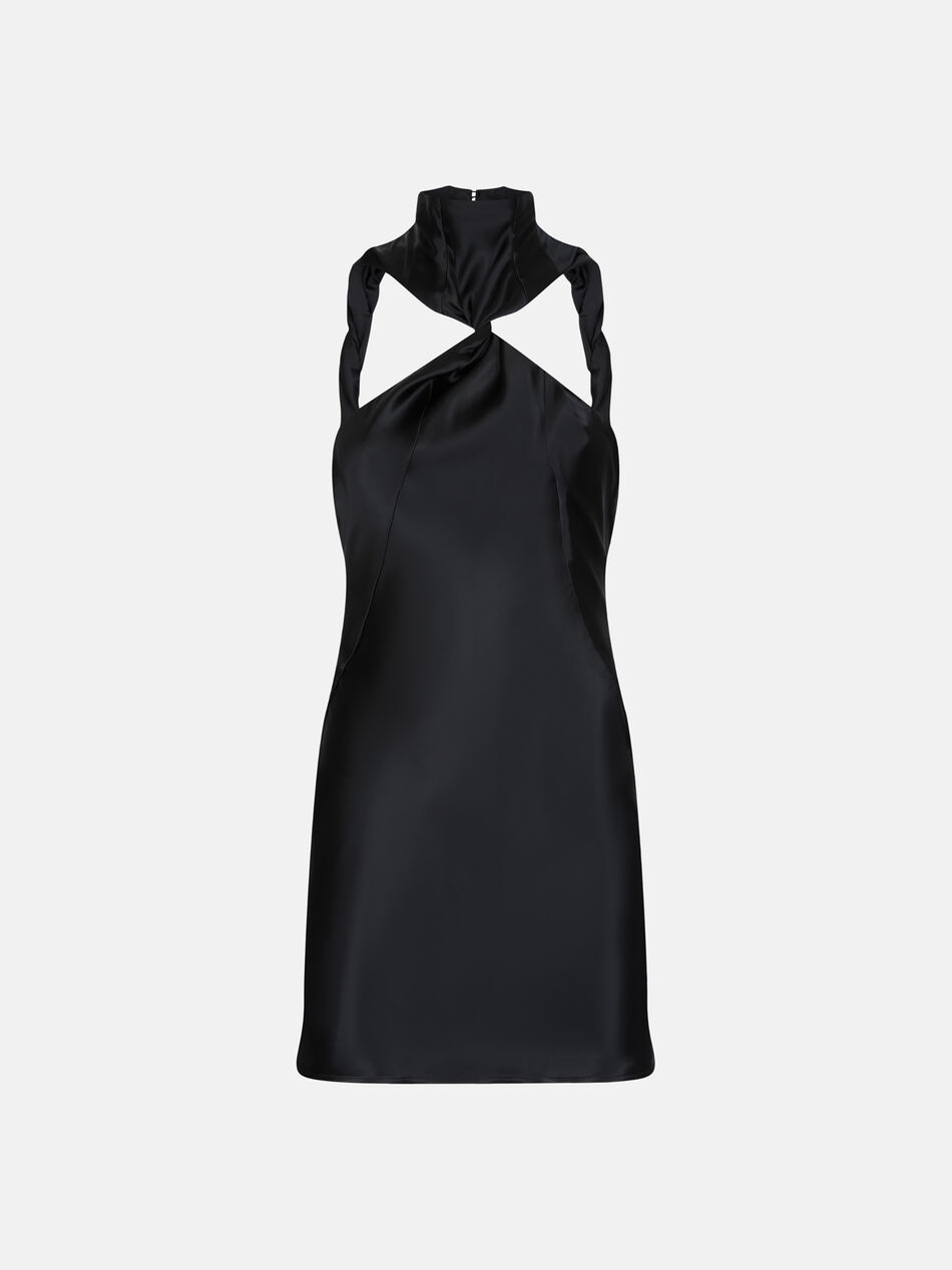 THE ATTICO Black mini dress Black 250WCA00421VVV102AA100