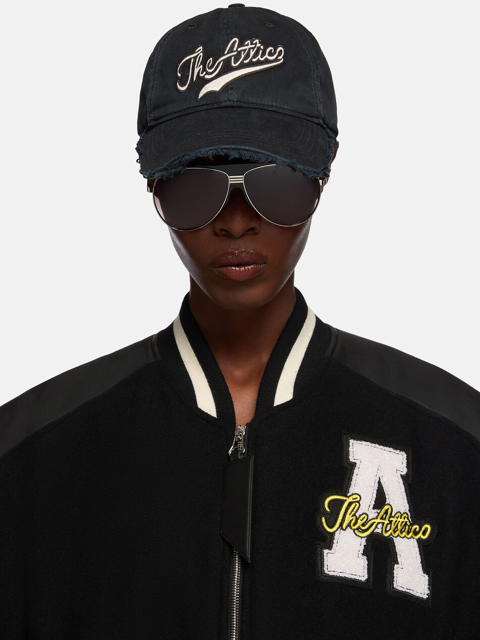 THE ATTICO Black cap BLACK 251WAC00039CCC107MA100