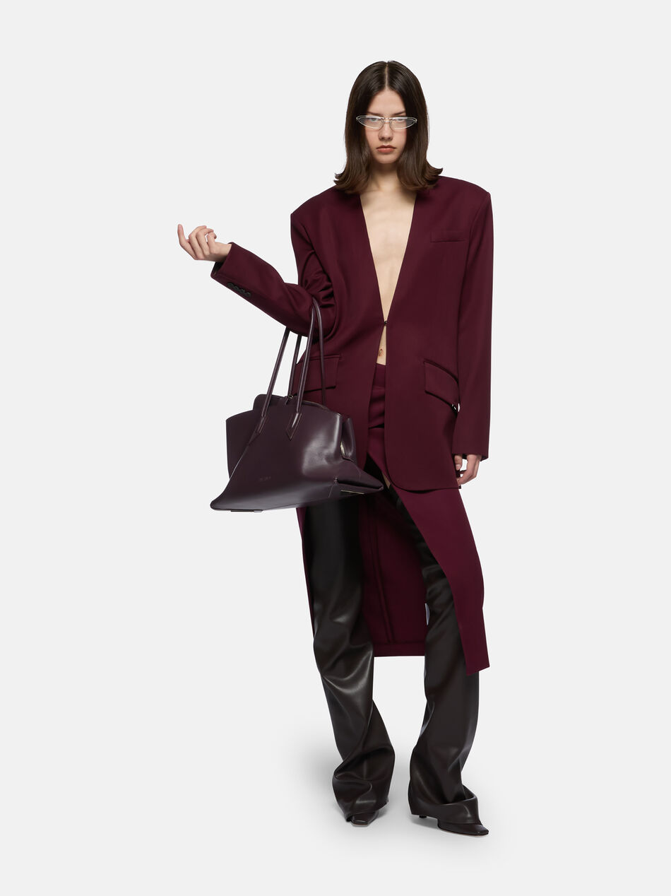 THE ATTICO Burgundy jacket BURGUNDY 251WCG00087WWW065AA114