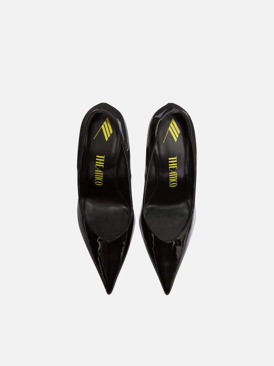 THE ATTICO ''Cheope'' black pump BLACK 231WS509L002100