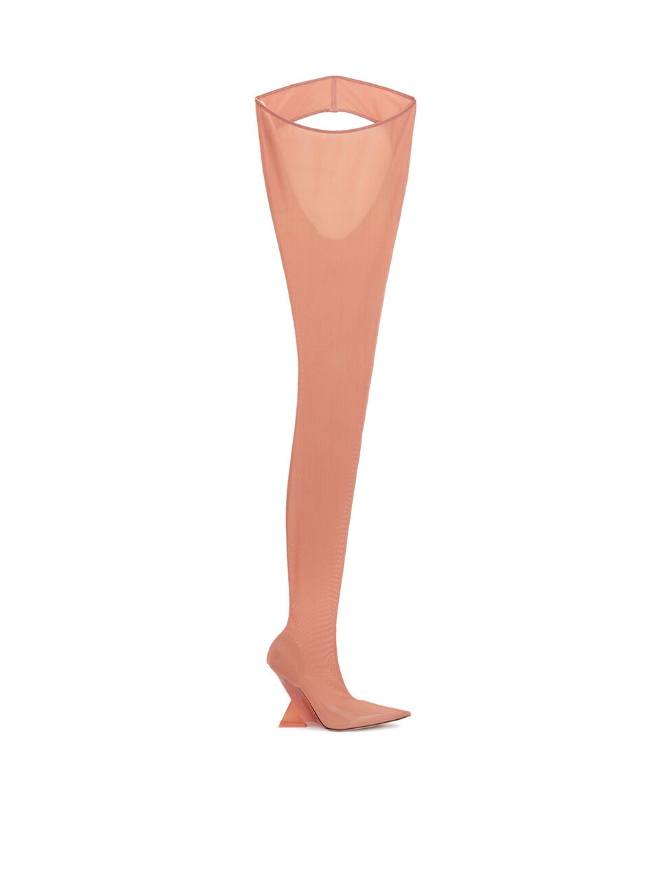 THE ATTICO ''Cheopissima'' peach thigh high PEACH 250WSH00802PAA081PH006