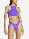 THE ATTICO Matte purple bikini top  215WBB22PA15035
