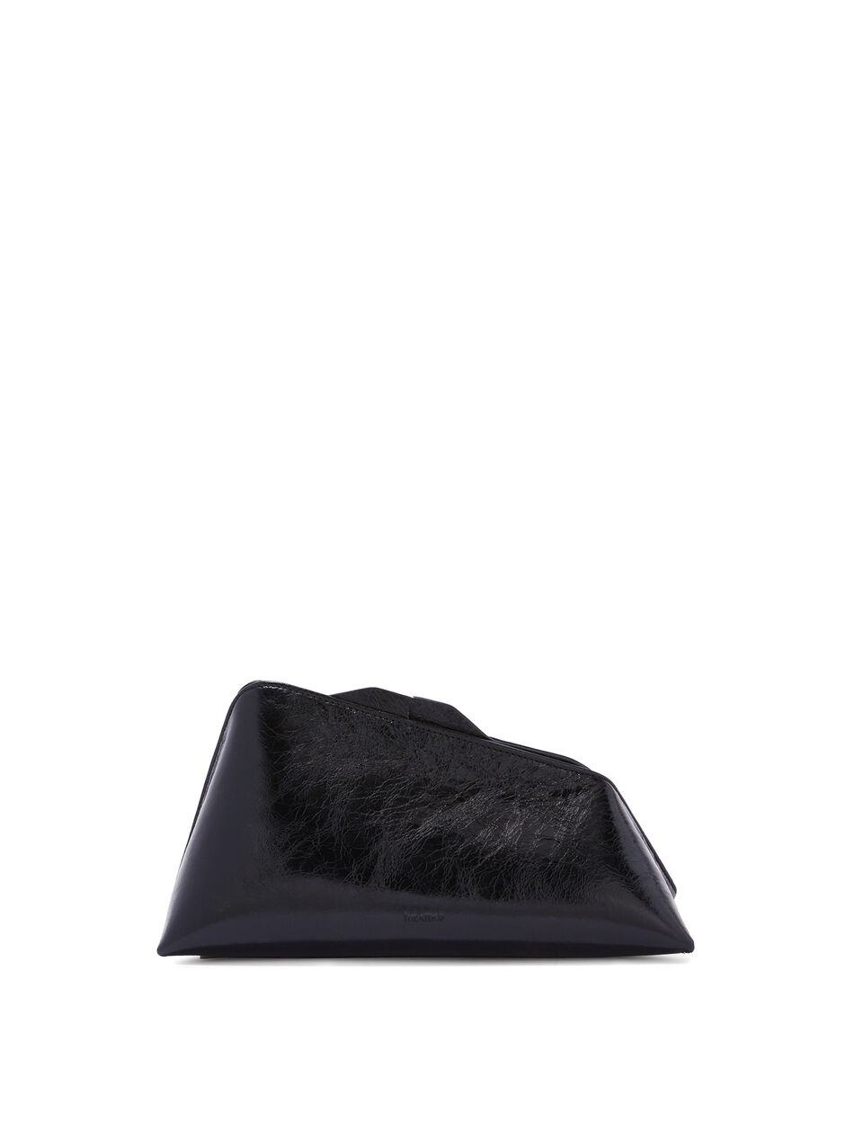 THE ATTICO ''8.30 PM'' black oversized clutch Black 247WAH00001LBT110AA100