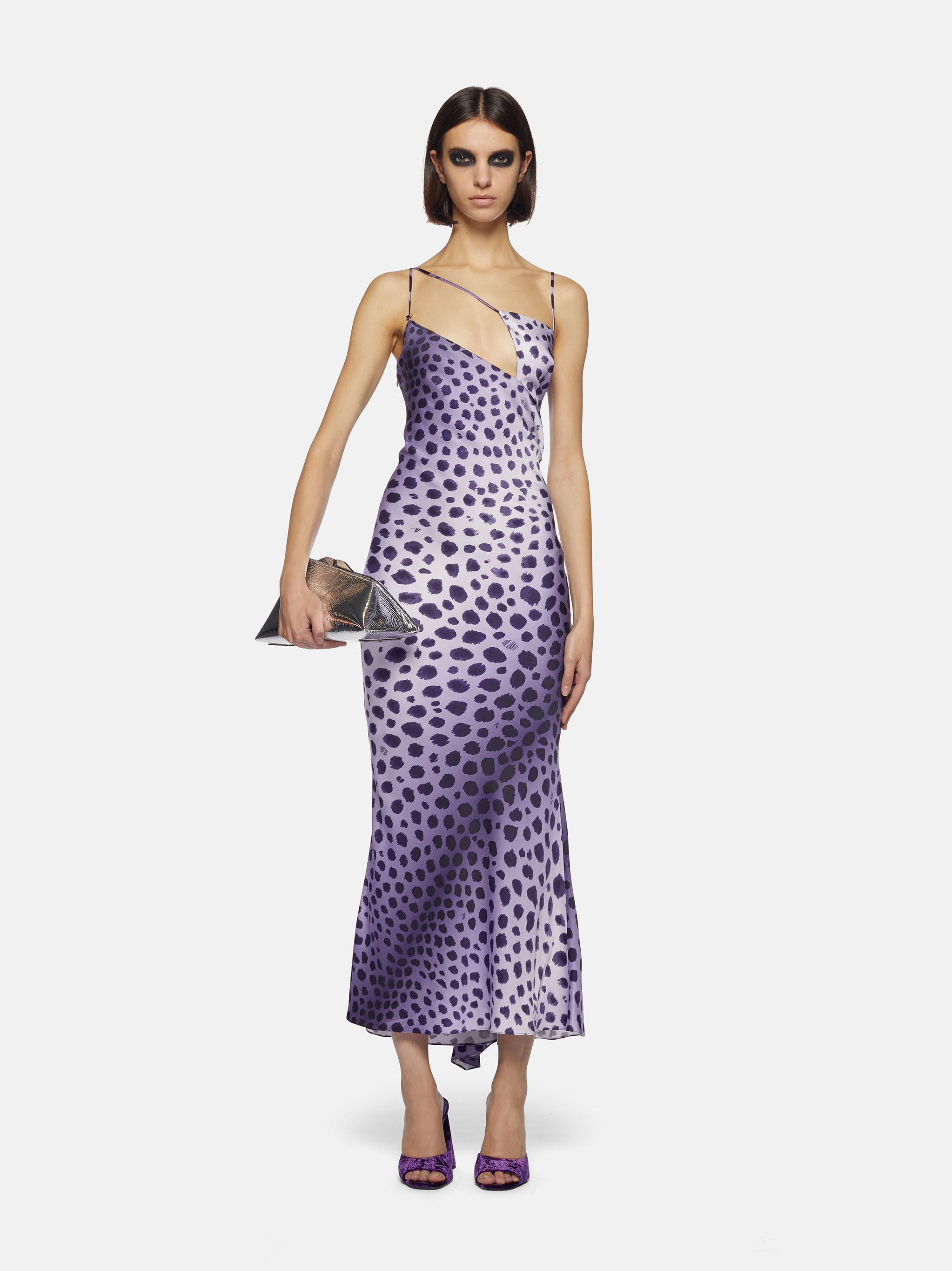 Orchid'' lilac long dress for Women