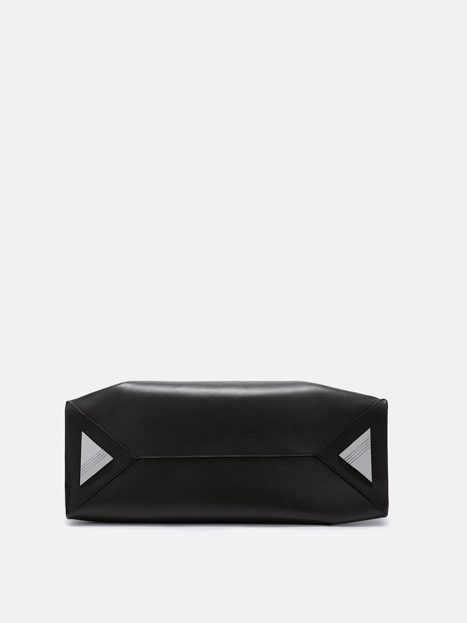 THE ATTICO ''La Passeggiata Medium'' black top handle BLACK 250WAH00054LBT019AA100