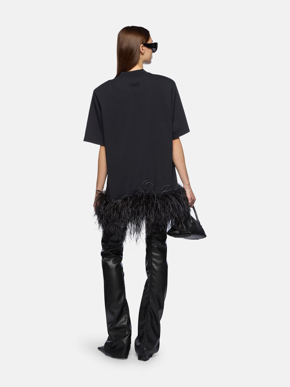 THE ATTICO Black mini dress Black 260WCA00469JJJ025MU100