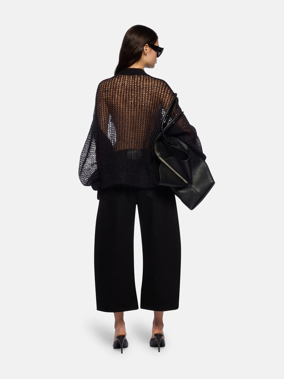 THE ATTICO Black cardigan Black 260WCD00011KMX002AA100