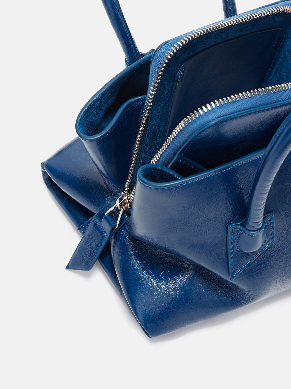 THE ATTICO ''La Passeggiata Mini'' blue top handle BLUE 260WAH00063LBT110AA015