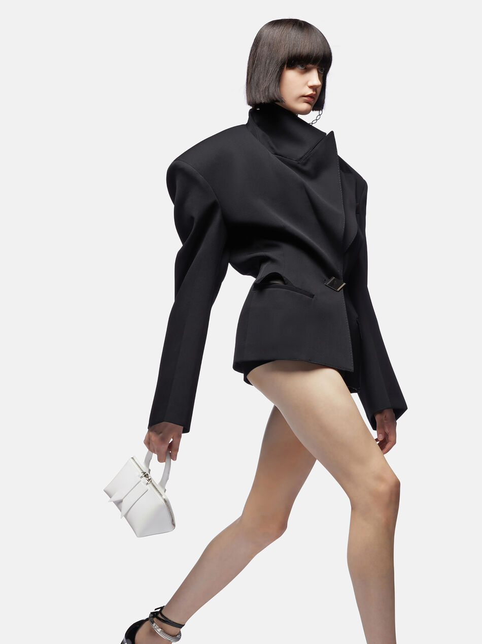 THE ATTICO Black blazer BLACK 246WCG63W049100