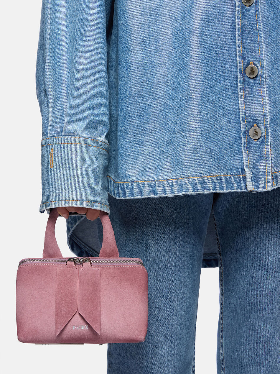 THE ATTICO ''Friday'' rose mini bag ROSE 260WAH00002LBT108AA093