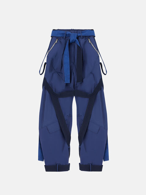 THE ATTICO Blue long pant BLUE 250WCP00264PAA100AA015