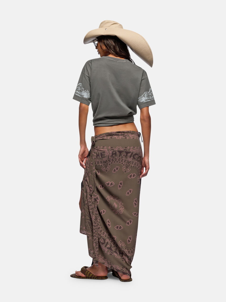 THE ATTICO Faded black t-shirt Faded black 250WCT00353JJJ059PR615