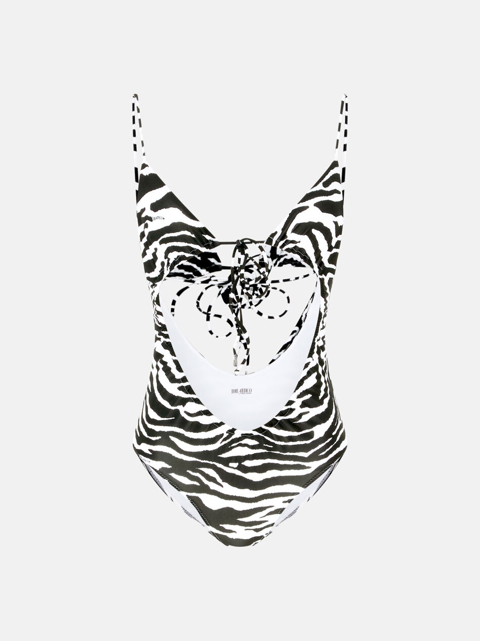 THE ATTICO White and black one piece WHITE/BLACK 260WBA00006PAA116PR020