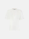 THE ATTICO ''Jewel'' white t-shirt WHITE 232WCT161J025001