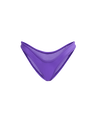 THE ATTICO Matte purple bikini bottom
