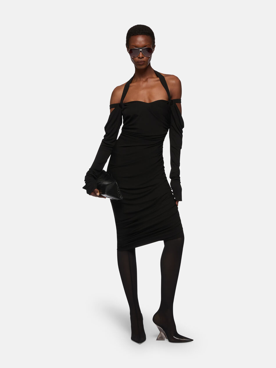 THE ATTICO Black midi dress Black 251WCW00248VVV105AA100