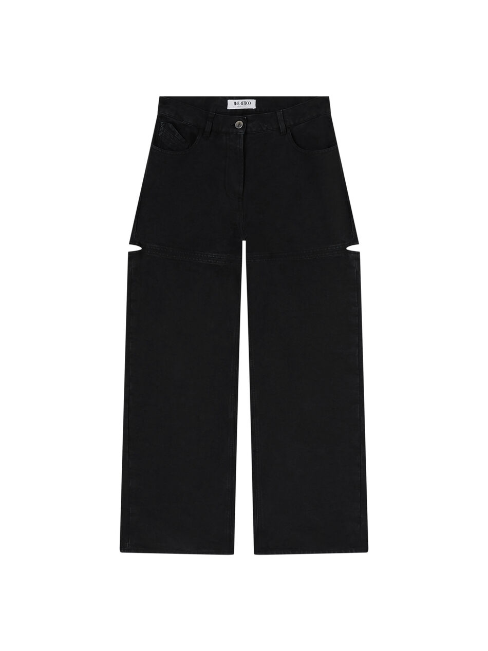 THE ATTICO Black long pant Black 251WCP00277DDD108AA100